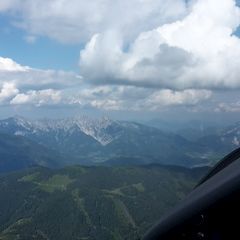 Flugwegposition um 14:18:54: Aufgenommen in der Nähe von Rottenmann, Österreich in 2231 Meter
